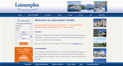 Desktop Screenshot of leisureplex.co.uk